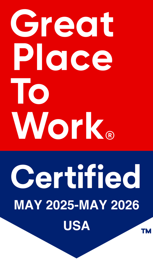 Badge certification for Great Place to Work 2025/2026